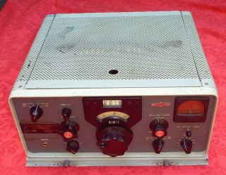 Vintage Collins 51s - 1b Shortwave Receiver Military Version Plus Box