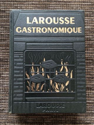 Rare 1st Edition Vintage 1938 Larousse Gastronomique: Encyclopedia Of Cookery