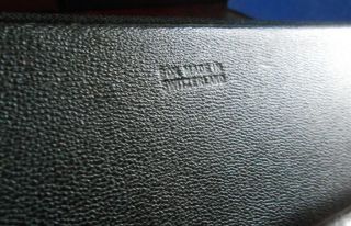 RARE VINTAGE LEATHER WATCH BOX FOR PATEK PHILIPPE GOOD CONDITIONS 3