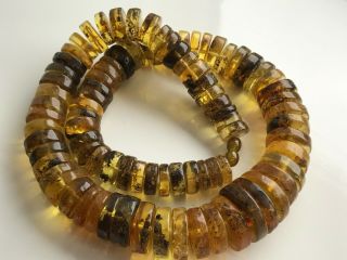 Natural Vintage Amber Beads Antique Baltic Old Necklace 141 gr 4