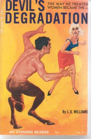 Vintage Mid Century Erotica Sleaze Paperback Pulp Pbo 1st Devil 