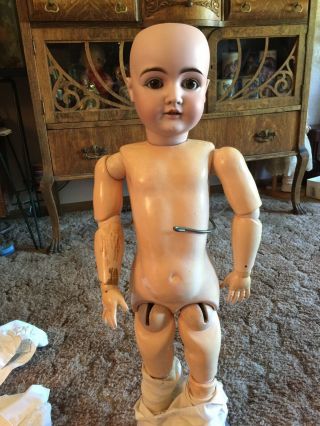 ANTIQUE BISQUE HEAD DOLL 