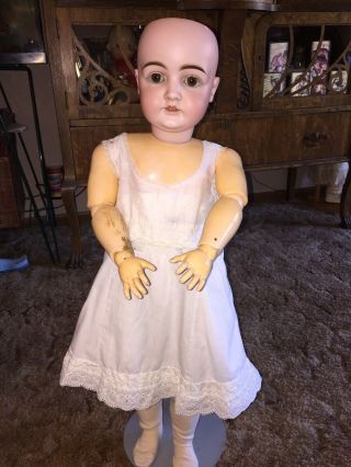 ANTIQUE BISQUE HEAD DOLL 