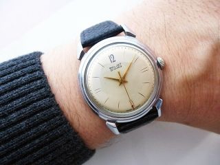 Rare Russian First Kirova Automatic Poljot / Rodina Vintage Watch 1960