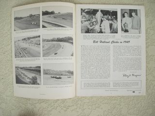 1949 Indy 500 auto race yearbook Floyd Clymer ' s annual vintage report 70 pages 3