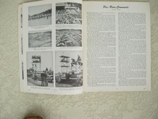 1949 Indy 500 auto race yearbook Floyd Clymer ' s annual vintage report 70 pages 4