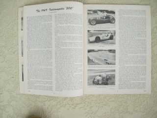 1949 Indy 500 auto race yearbook Floyd Clymer ' s annual vintage report 70 pages 5