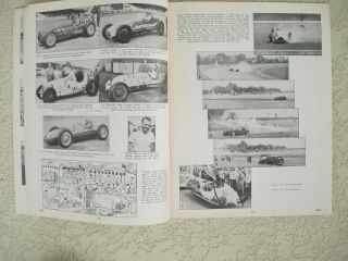 1949 Indy 500 auto race yearbook Floyd Clymer ' s annual vintage report 70 pages 6