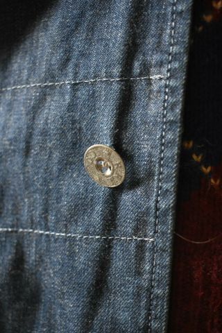 Rare Ralph Lauren RRL Indigo Denim Jacket Made in Japan Size M Vintage Selvedge 4