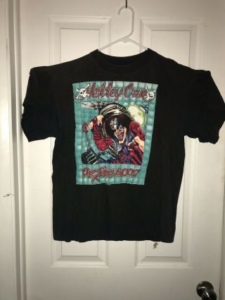 Motley Crue Rare Dr.  Feelgood Tour Shirt Xl Vintage From 1989 Us Tour