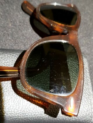 Vintage Ray - Ban Wayfarer B&l 5022 Sunglasses Tortoise Usa