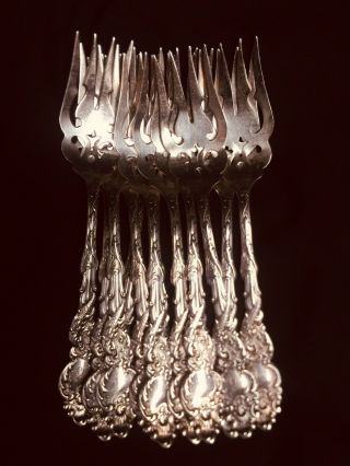 1847 Rogers Bros.  A1 Silverplate (12) Forks Columbia