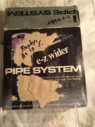 Vintage 1977 E - z Wider Pipe System Rare Very Collectable 4