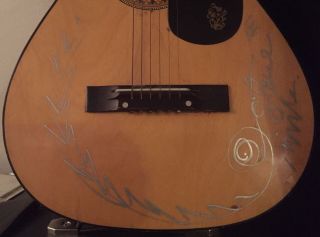 Autographed Guitar Hand Signed By Steve Miller With Sketch Rare 2