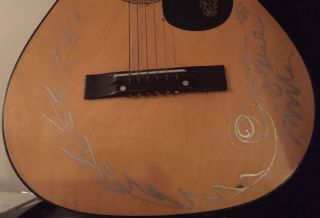 Autographed Guitar Hand Signed By Steve Miller With Sketch Rare 4