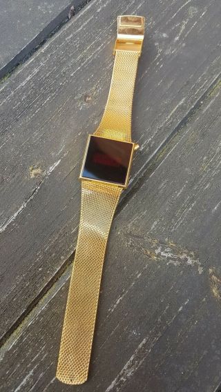 Vintage Led Celestial Watch.  Ayr Celestial led watch.  Rare Boxed vintage LED watch 4