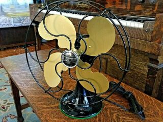 Antique Electric Fan Emerson Vintage Old Oscillating 2