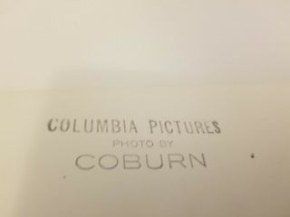 Vintage 40 ' s Rita Hayworth in Stunning Gown Columbia Coburn Stamp Photo 8