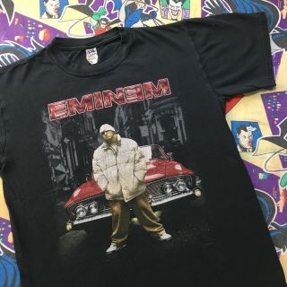Vintage 2000 Eminem Hip Hop Rap T - Shirt Medium