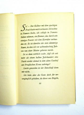 Antique Book GERHART HAUPTMANN 