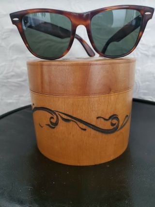 Vintage Ray - Ban Wayfarer Ii Sunglasses By Bausch & Lomb W/case