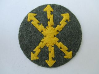 Ww2 German Specialty / Badge / Rate Patch.  Wehrmacht.  Radio Operator