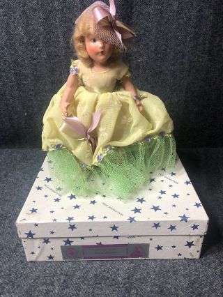 Vintage Hollywood Doll Company Rainbow Series Rose Marie Doll W/ Box