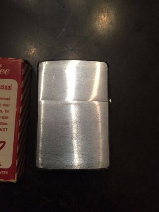 1955 Zippo Coca Cola,  rare and vintage,  Pat.  2517191 With Candy Box 5