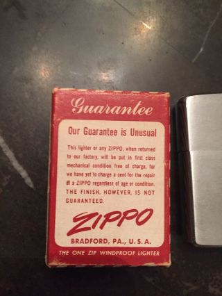 1955 Zippo Coca Cola,  rare and vintage,  Pat.  2517191 With Candy Box 6