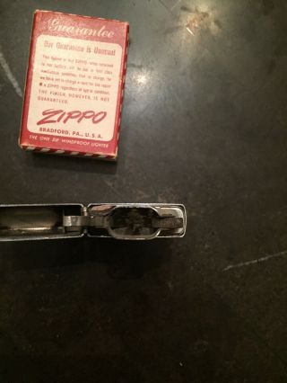 1955 Zippo Coca Cola,  rare and vintage,  Pat.  2517191 With Candy Box 7