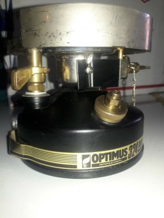 Vintage Optimus 324 Rider Backpack Camp Stove,  Made in Sweden - Rare - 2 7