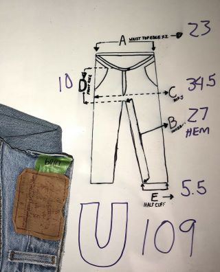 U109 VTG USA Made Levis 501 Women ' s High Rise Mom Jeans sz 5 (Mea 23x27) 2