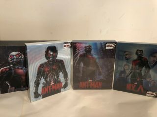 Ant - Man Blufans Blu - Ray Steelbook 1 Click Set Rare