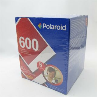 Vtg Old Stock Polaroid 600 Film (5) Pack Outdated 12/05 Factory