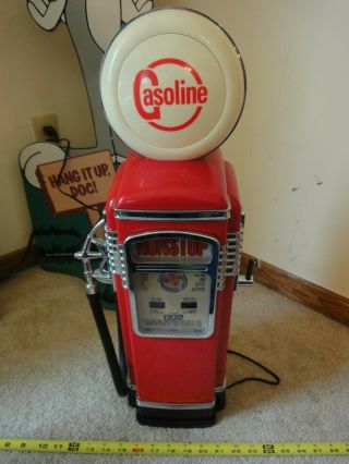 Vintage Gasoline,  Gas Pump AM/FM radio,  cassette player,  nightlight. 3