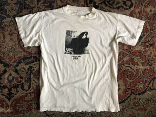 Vtg Patti Smith Central Park Nyc Tour Band Concert T - Shirt 90’s 80’s 70’s Rare M