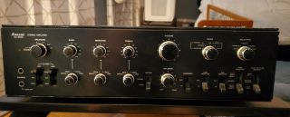 Vintage Sansui AU 9500 Integrated Stereo Amplifier,  (missing faceplate) 2