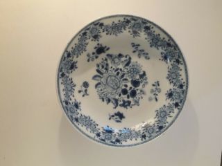 Antique Chinese Export 18th C Porcelain Tea Bowl
