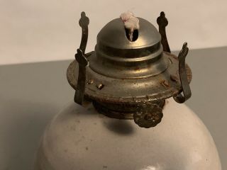 Vintage Red Wing Stoneware Pottery Oil Lamp Lantern Rare 7
