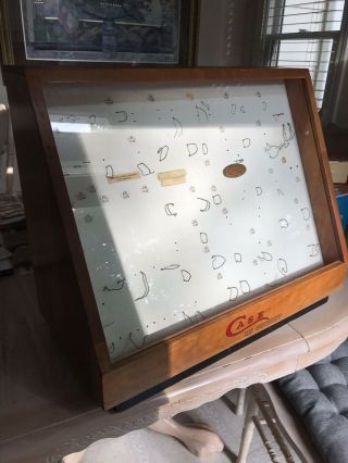 Vintage Case Xx (circle C) Knife Display Case.  Not Found These Days Nr
