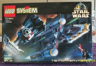 Lego Star Wars Tie Fighter & Y Wing 7150 Nib Retired Rare