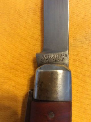 Very Rare Coutellerie Swisse 1908 Wenger Soldirs Knife