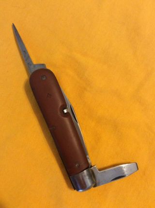 Very Rare Coutellerie Swisse 1908 Wenger Soldirs Knife 4