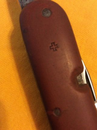 Very Rare Coutellerie Swisse 1908 Wenger Soldirs Knife 7