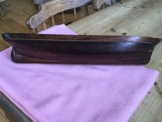 Half Block Hull Pinned Rosewood Early 19 Century