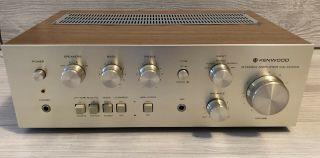Vintage Kenwood Stereo Amplifier Ka - 1400g Perfectly Comes With Wiring Wow