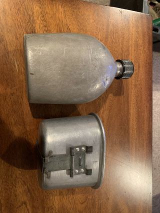 Ww2 Us Canteen And Cup