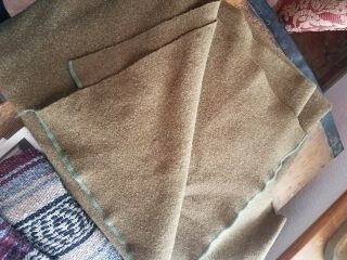 Vintage Military Wool Blanket 5