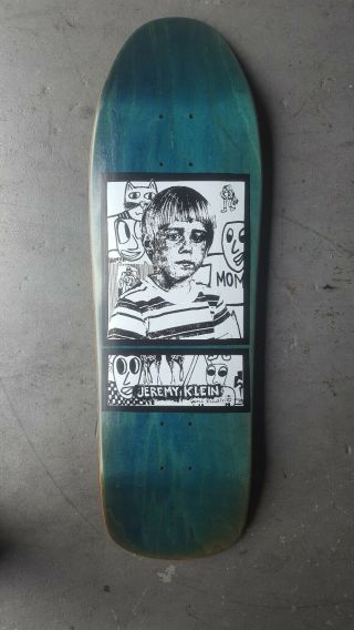 1991 Jeremy Klein World Industries Rare Family Photo Skateboard Deck