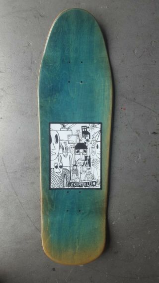 1991 Jeremy Klein World Industries Rare Family Photo Skateboard Deck 8